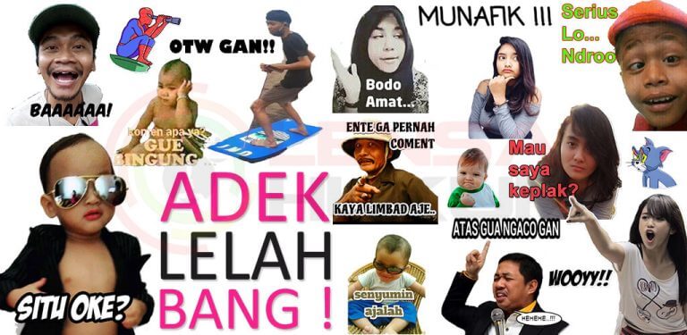 Stiker WA Lucu Gratis